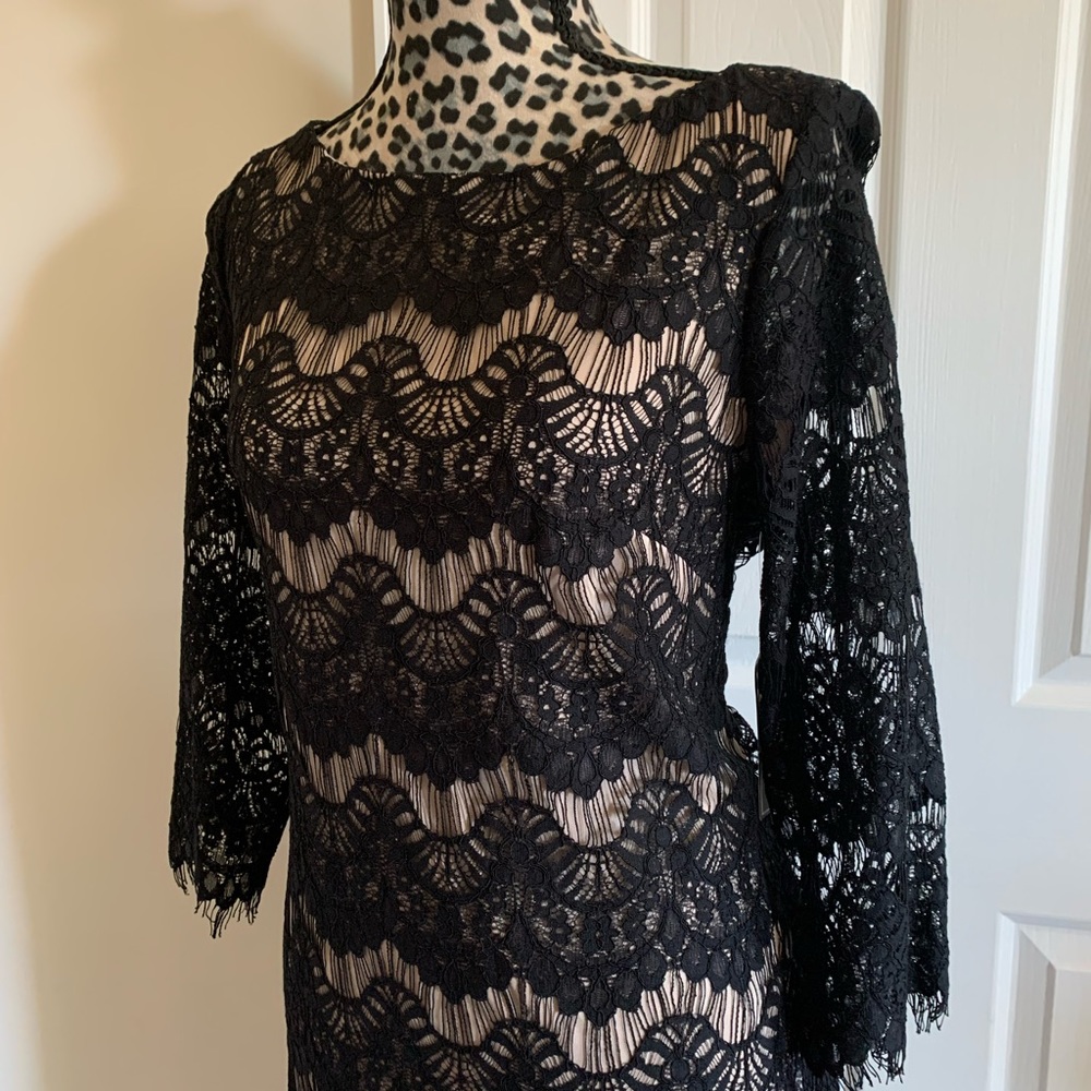 Jessica Howard Lace Sheath Cocktail Dress. NWT.